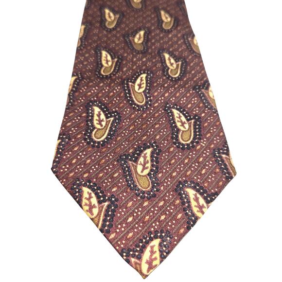 Joseph Abboud 100% Silk Luxury Fashion Tie 3 3/4 wide 60 long - Picture 1 of 3